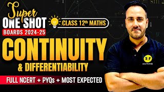 Continuity amp Differentiability One Shot 202425 Full NCERT with PYQs  Class 12th Maths Ushank Sir [upl. by Underwood722]