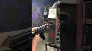 Suppressed MM M10X Testing at the Factory 762x39 [upl. by Lynnett]