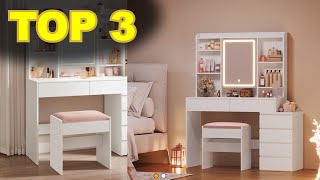 coiffeuse chambre  TOP 3 des meilleurs coiffeuses avec miroir LED à acheter en 2024 [upl. by Cut175]