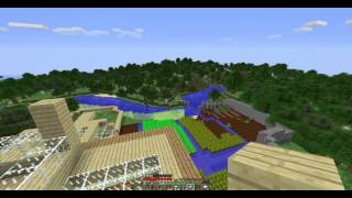 IC2 survival Ep10FortunatelyUnfortunatelywatermill works and planning for farm [upl. by Eterg388]