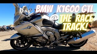 BMW K1600 GTL at the Race Track [upl. by Ermengarde]