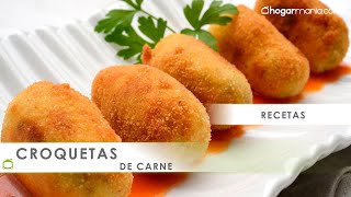 Las mejores CROQUETAS de CARNE 🍽️ ¡Receta de aprovechamiento 👨🏻‍🍳 con Karlos Arguiñano [upl. by Zetra322]