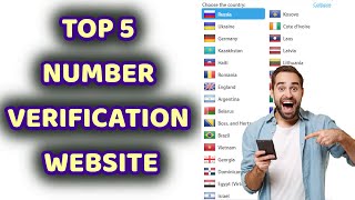 Top 5 Number Verification Website 2021  Get Number For SMS Verification amp OTP verification [upl. by Norred]