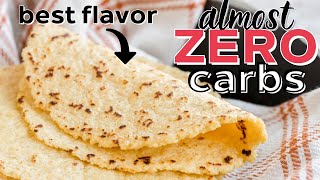 Never buy LOW CARB tortillas again glutenfree [upl. by Orthman]