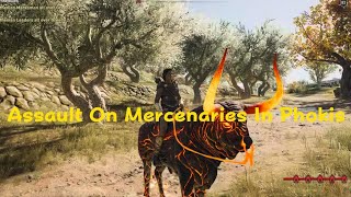 Assassins Creed Odyssey  Assault On Mercenaries In Phokis [upl. by Peadar741]