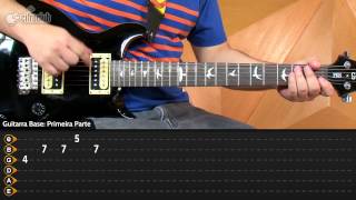 Somewhere I Belong  Linkin Park aula de guitarra [upl. by Storm295]