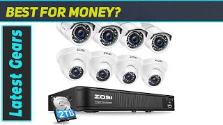 reviewZOSI 5MP Lite H265 Home Security Camera System Overview [upl. by Okiman]