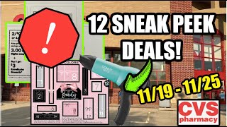 CVS SNEAK PEEK DEALS STARTING 1119  12 New Deals Pre Black Friday [upl. by Reivaz968]