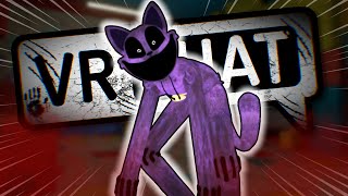 CATNAP WANTS TO MAKE EVERYONE SLEEP IN VRCHAT  Poppy Playtime Chapter 3  Funny moments [upl. by Onitnelav831]