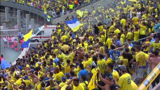 Gol de Araujo 20 en el UD Las Palmas  Real Zaragoza [upl. by Pravit]