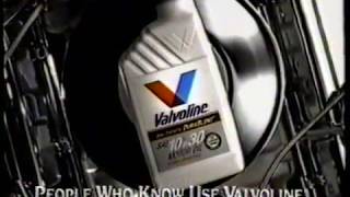 1995 Valvoline quotDuraBlendquot Oil TV Commercial [upl. by Anuska]