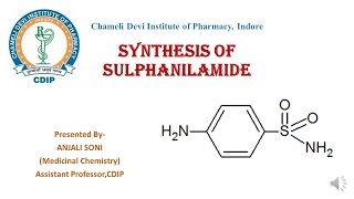 Synthesis of Sulphanilamide [upl. by Edak656]