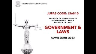 HKU IDAY 2022 6810 HKU Government and Laws Admissions Talk [upl. by Annetta]