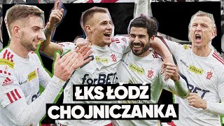 K25  ŁKS Łódź  Chojniczanka Chojnice 21  SKRÓT MECZU [upl. by Sucul561]