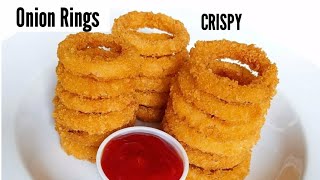 The Best Crispy Onion Rings Recipe Easy and Delicious How to Make Crispy Onion rings at Home [upl. by Topliffe787]