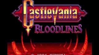 Review castlevania bloodlines megadrive [upl. by Dave]