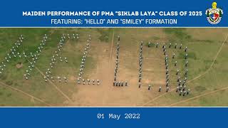 A SNAPSHOT SILENT DRILL OF PMA quotSIKLABLAYAquot CLASS OF 2025 [upl. by Yrocej]