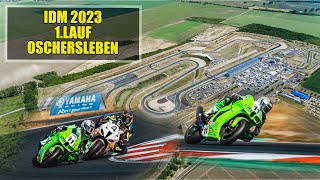 1RENNEN  1SIEG  IDM ProSuperStock 1000  Oschersleben 2023 [upl. by Malin]