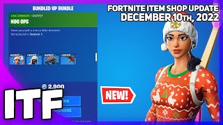 Fortnite Item Shop NEW NOG OPS BUNDLE December 10th 2022 Fortnite Battle Royale [upl. by Ephraim]