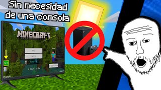 Como jugar MINECRAFT BEDROCK EN SMART TV SIN TENER CONSOLA [upl. by Ainot]