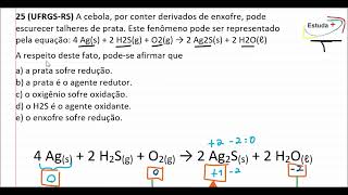 Oxidação redução  oxidante e redutor [upl. by Valentine]