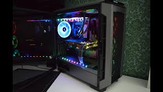 PC Building Phanteks Eclipse P600s Installation [upl. by Retsek]