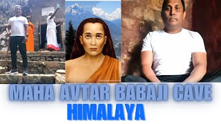 MAHA AVATAR BABAJI CAVE  HIMALAYA  MEDITATION  high vibration  dog sitting with me in the cave [upl. by Lamont]