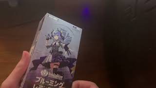 Hololive Blooming Radiance Cards Unboxing [upl. by Booth509]