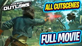 Star Wars Outlaws All Cutscenes Full Movie [upl. by Duwad]