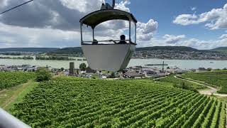 Gondola Ride Rüdesheim [upl. by Ripleigh584]