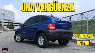 SSANGYONG ACTYON 4x4  No Deberías Comprar Esta Camioneta Sin ver este Vídeo Reseña [upl. by Esenaj192]