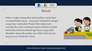 Telematics Project  Online Exhibition Proyek Telematika Berbasis Web [upl. by Arremat]