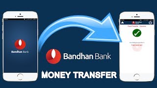 Money transfer through Bandhan Bank Mobile Banking or mBandhan app [upl. by Hildie]