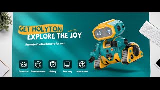 2024 Newest Robot Toys K103 Remote Control Robots for Kids！let‘s play！ [upl. by Nomar]