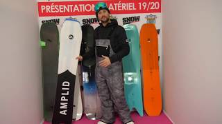 Nouveautés Amplid snowboards et splitboards 20192020 [upl. by Haram]