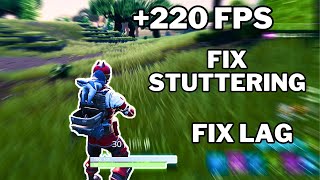 How to Boost FPS Fix Lag and Stuttering in Fortnite New Season 2023 Update [upl. by Matthus998]