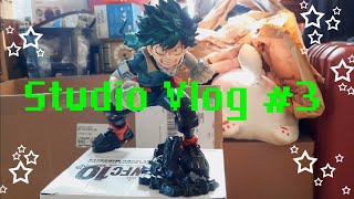 Studio Vlog 3Figure Unboxing amp New Charms and Stickers [upl. by Eloise]