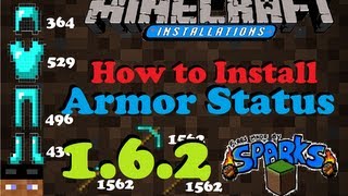 How To Install ►Armor Status Mod ◄ 164 [upl. by Ylak]