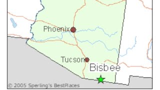 bisbee az travel tour Queen Mine Lavender Pit and Old Bisbee Arizona [upl. by Airdna]