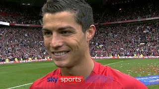 Cristiano Ronaldo after winning his last trophy with Manchester United [upl. by Jordanna]