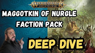 MAGGOTKIN OF NURGLE  Faction Deep Dive  Age of Sigmar 4th Edition [upl. by Beryle759]