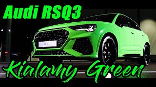 quotMINI URUSquot 💚  2020 Audi RSQ3 Sportback in Kialamy Green [upl. by Hansel]