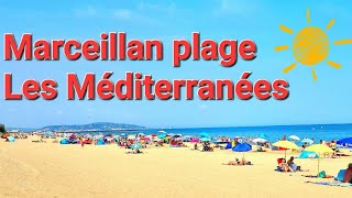 Marseillan plage at Les Méditerranées and at the Mediterraneans New Camping Florida South France [upl. by Uttica]