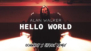 Alan Walker  Hello World Oohwhop X Liforx Remix  Vizualizer Official Music Video [upl. by Noreht716]