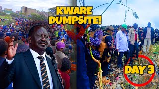 LIVE Raila Odinga visit Kware Dumpsite where Bodies were Retrieved [upl. by Ellenuahs]