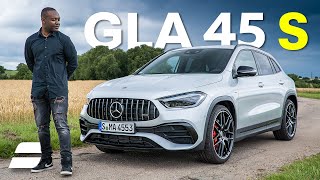 NEW Mercedes GLA 45 S Review An A45 for ADULTS  4K [upl. by Nasho399]