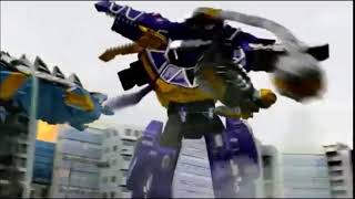 Power Rangers Dino Charge Spino Charge Megazord Ankylo Pachy [upl. by Enail]