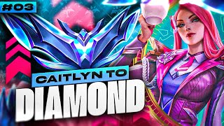 Caitlyn Unranked to Diamond 3  Caitlyn ADC Gameplay Guide  Season 13 Caitlyn Gameplay [upl. by Analos478]