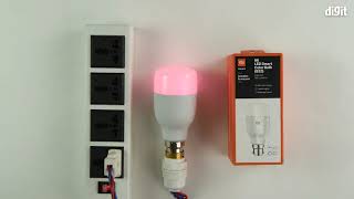 MI LED Smart Color Bulb B22  16 Million Colors  11 Years Long Life  Compatible with Amazon [upl. by Oirramaj292]