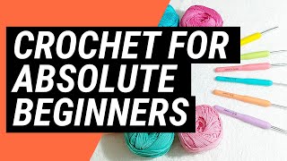 Crochet for Absolute Beginners Tutorial Tagalog 4k video [upl. by Twum273]